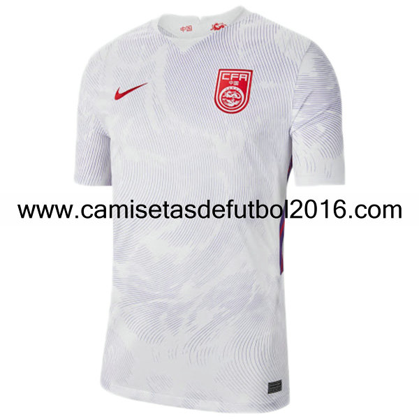 camiseta segunda equipacion de china 2020-2021